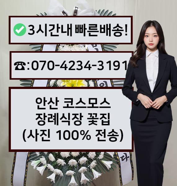 안산 코스모스 장례식장 전경